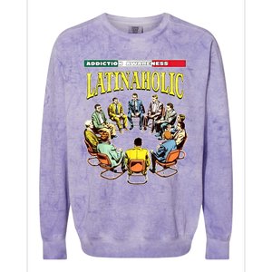 Latinaholic Colorblast Crewneck Sweatshirt