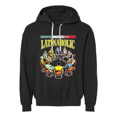 Latinaholic Garment-Dyed Fleece Hoodie