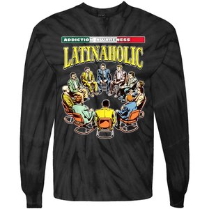 Latinaholic Tie-Dye Long Sleeve Shirt