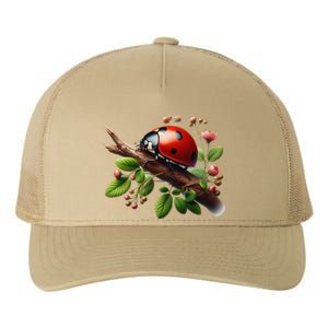 Ladybug! Yupoong Adult 5-Panel Trucker Hat