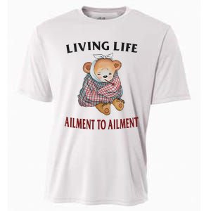 Living Life Ailment To Ailment Cooling Performance Crew T-Shirt