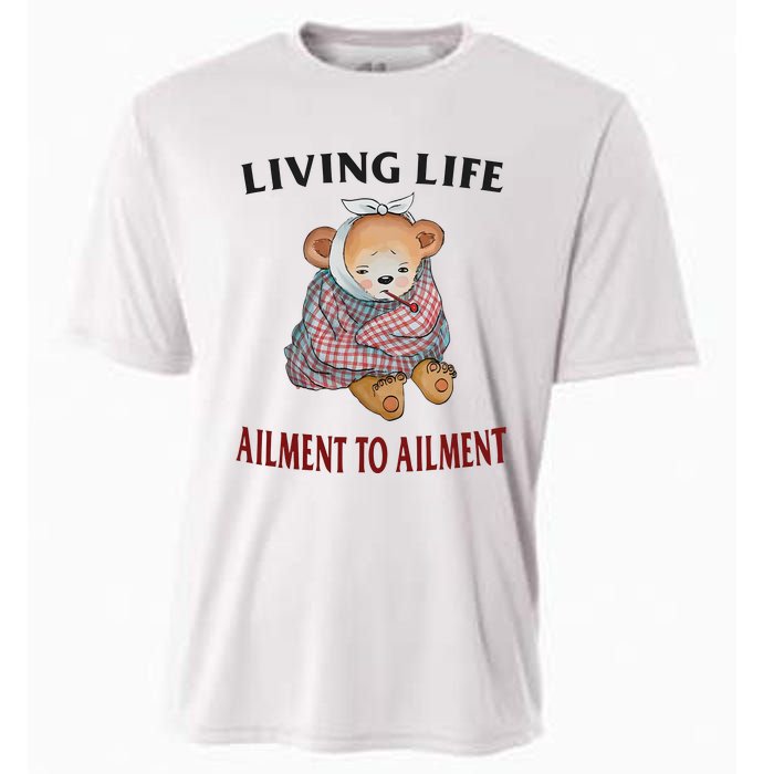 Living Life Ailment To Ailment Cooling Performance Crew T-Shirt