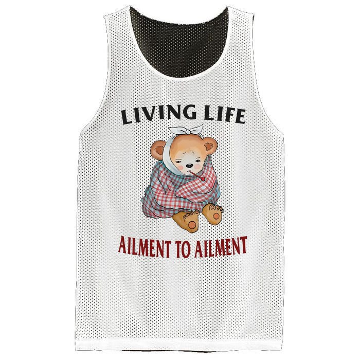 Living Life Ailment To Ailment Mesh Reversible Basketball Jersey Tank