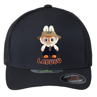 Labubu Flexfit Unipanel Trucker Cap