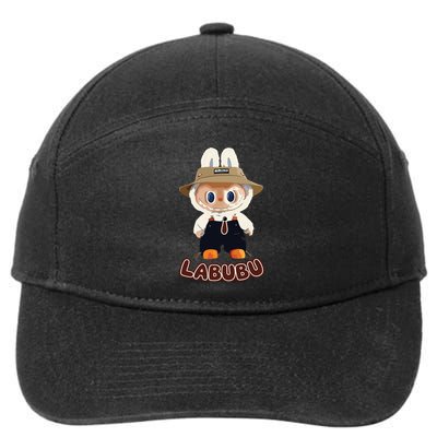 Labubu 7-Panel Snapback Hat