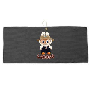 Labubu Large Microfiber Waffle Golf Towel