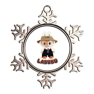 Labubu Metallic Star Ornament