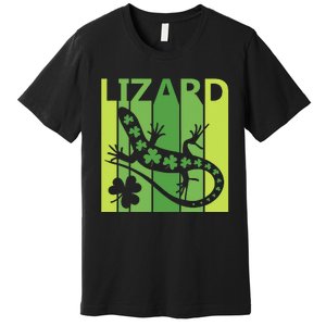 Lucky Lizard Animal St Patrick's Day Irish Gift Premium T-Shirt