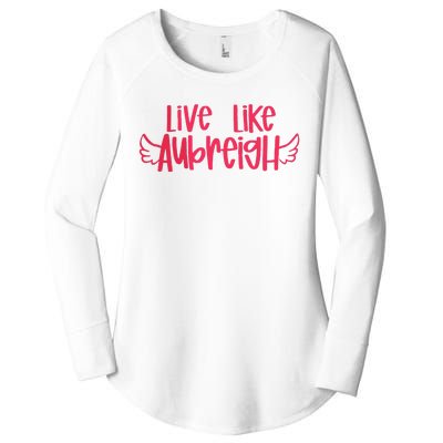 Live Like Aubreigh Women's Perfect Tri Tunic Long Sleeve Shirt