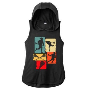 Lacrosse Ladies PosiCharge Tri-Blend Wicking Draft Hoodie Tank