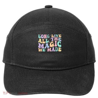 Long Live All The Magic We Made Retro Vintage 7-Panel Snapback Hat