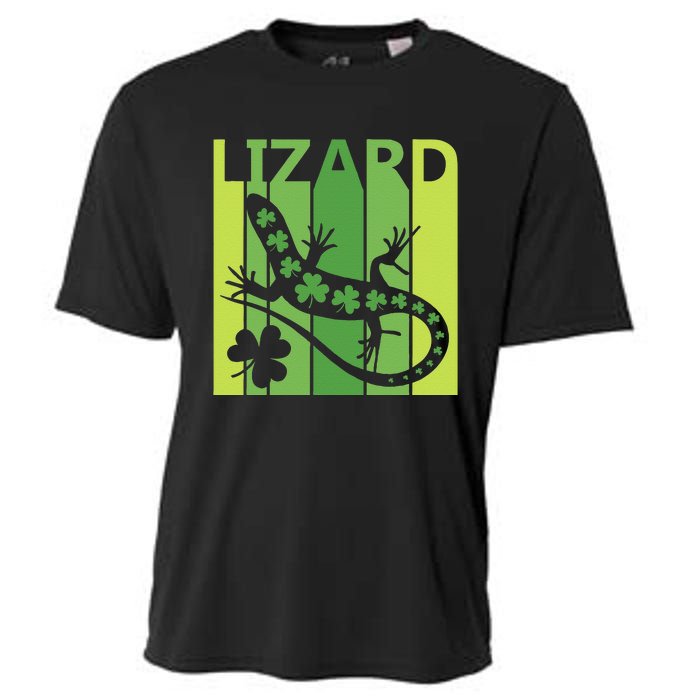 Lucky Lizard Animal St Patrick's Day Irish Gift Cooling Performance Crew T-Shirt