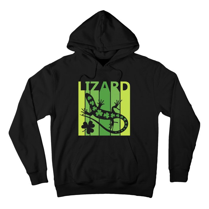 Lucky Lizard Animal St Patrick's Day Irish Gift Hoodie