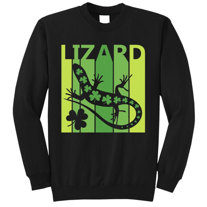 Lucky Lizard Animal St Patrick's Day Irish Gift Sweatshirt