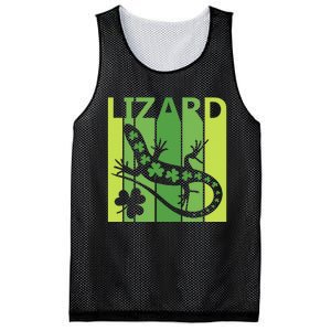 Lucky Lizard Animal St Patrick's Day Irish Gift Mesh Reversible Basketball Jersey Tank