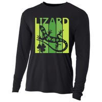 Lucky Lizard Animal St Patrick's Day Irish Gift Cooling Performance Long Sleeve Crew