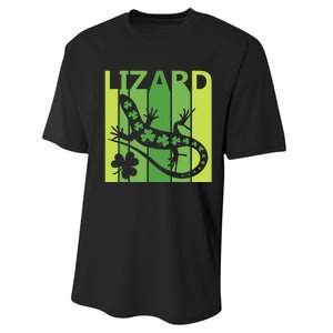 Lucky Lizard Animal St Patrick's Day Irish Gift Performance Sprint T-Shirt