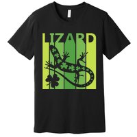 Lucky Lizard Animal St Patrick's Day Irish Gift Premium T-Shirt