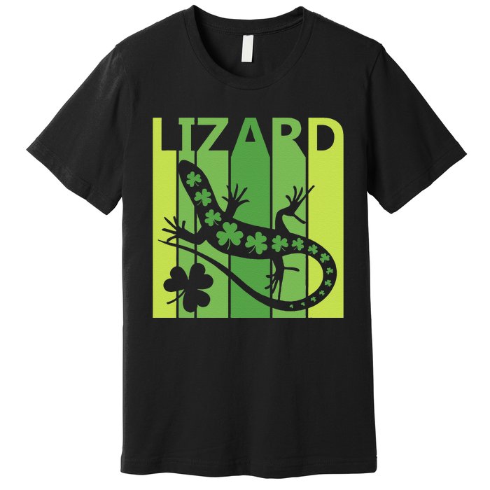 Lucky Lizard Animal St Patrick's Day Irish Gift Premium T-Shirt