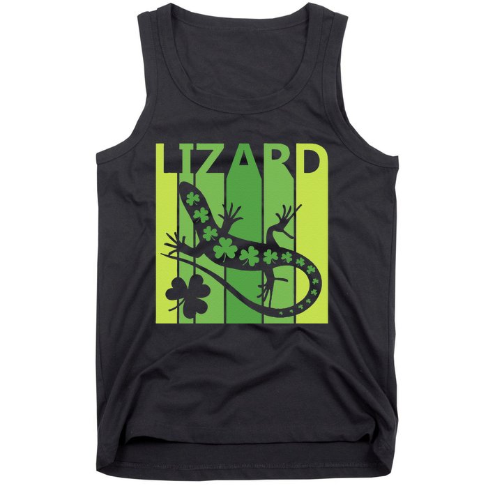 Lucky Lizard Animal St Patrick's Day Irish Gift Tank Top