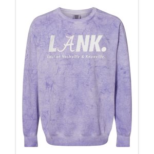 L.A.N.K Lost At Nashville & Knoxville Colorblast Crewneck Sweatshirt