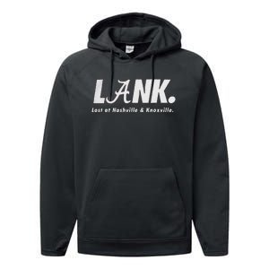 L.A.N.K Lost At Nashville & Knoxville Performance Fleece Hoodie