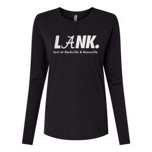 L.A.N.K Lost At Nashville & Knoxville Womens Cotton Relaxed Long Sleeve T-Shirt