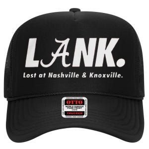 L.A.N.K Lost At Nashville & Knoxville High Crown Mesh Back Trucker Hat