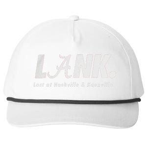 L.A.N.K Lost At Nashville & Knoxville Snapback Five-Panel Rope Hat