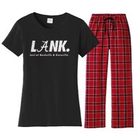 L.A.N.K Lost At Nashville & Knoxville Women's Flannel Pajama Set