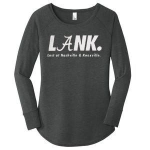 L.A.N.K Lost At Nashville & Knoxville Women's Perfect Tri Tunic Long Sleeve Shirt