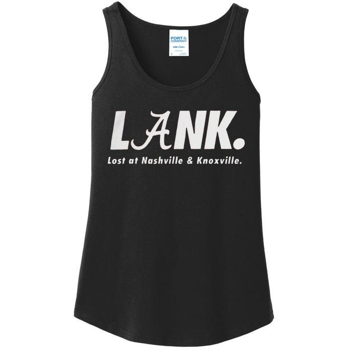 L.A.N.K Lost At Nashville & Knoxville Ladies Essential Tank