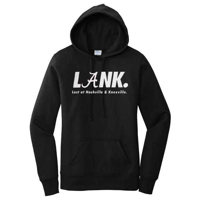 L.A.N.K Lost At Nashville & Knoxville Women's Pullover Hoodie