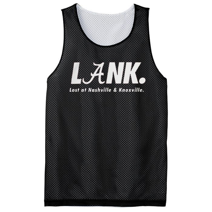 L.A.N.K Lost At Nashville & Knoxville Mesh Reversible Basketball Jersey Tank