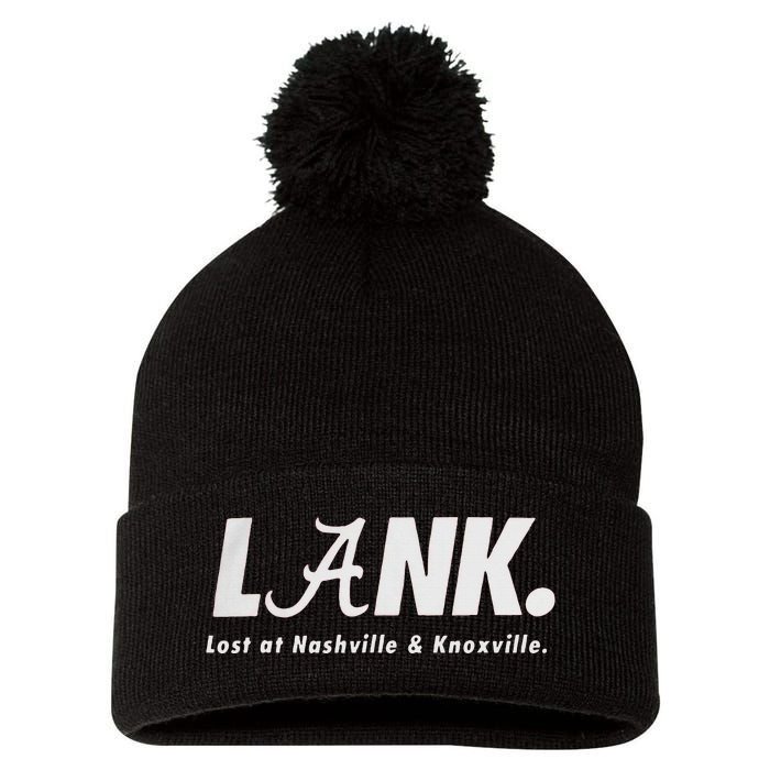 L.A.N.K Lost At Nashville & Knoxville Pom Pom 12in Knit Beanie