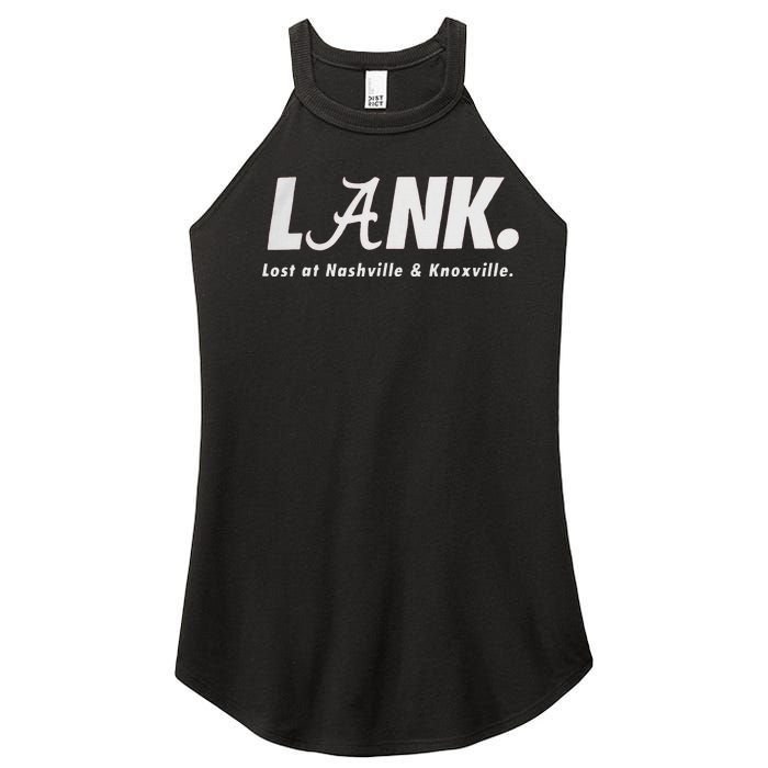 L.A.N.K Lost At Nashville & Knoxville Women's Perfect Tri Rocker Tank