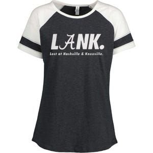 L.A.N.K Lost At Nashville & Knoxville Enza Ladies Jersey Colorblock Tee