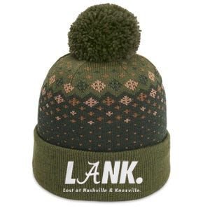 L.A.N.K Lost At Nashville & Knoxville The Baniff Cuffed Pom Beanie