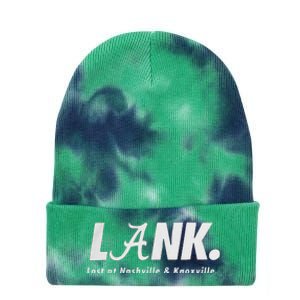 L.A.N.K Lost At Nashville & Knoxville Tie Dye 12in Knit Beanie