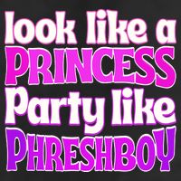 Look Like A Princess Party Like Phreshboy Adult Drive Performance Visor