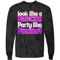 Look Like A Princess Party Like Phreshboy Tie-Dye Long Sleeve Shirt