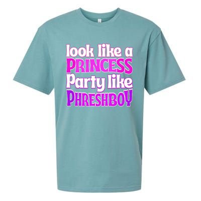 Look Like A Princess Party Like Phreshboy Sueded Cloud Jersey T-Shirt