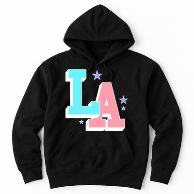 LA LOS ANGELES VARSITY TYPOGRAPHY Hoodie