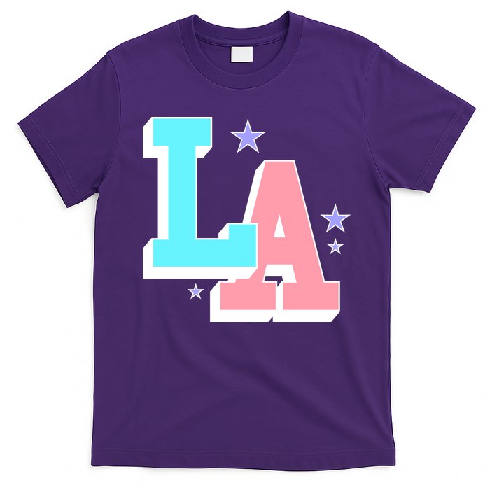 LA LOS ANGELES VARSITY TYPOGRAPHY T-Shirt