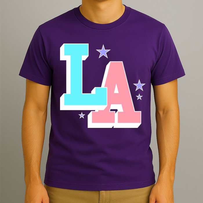 LA LOS ANGELES VARSITY TYPOGRAPHY T-Shirt