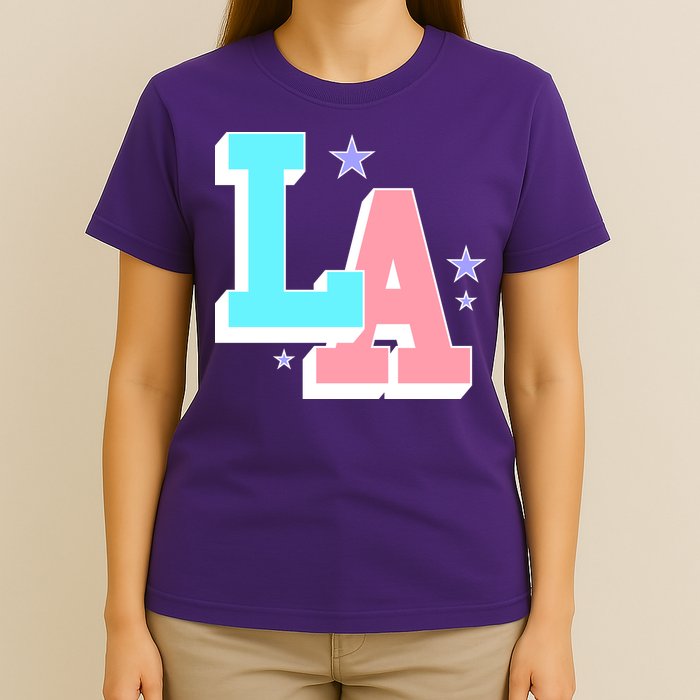 LA LOS ANGELES VARSITY TYPOGRAPHY T-Shirt