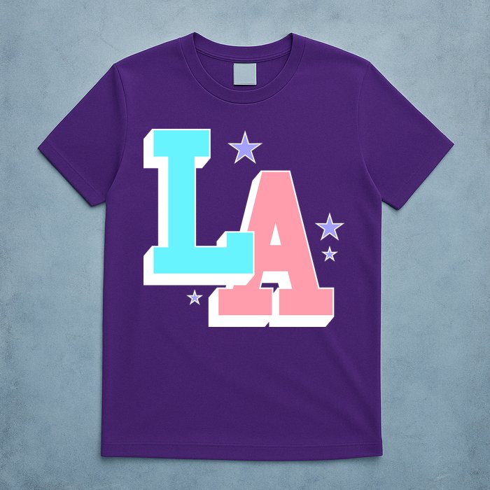 LA LOS ANGELES VARSITY TYPOGRAPHY T-Shirt