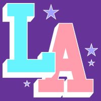 LA LOS ANGELES VARSITY TYPOGRAPHY T-Shirt