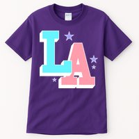 LA LOS ANGELES VARSITY TYPOGRAPHY Tall T-Shirt