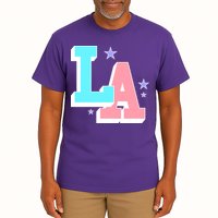 LA LOS ANGELES VARSITY TYPOGRAPHY Tall T-Shirt